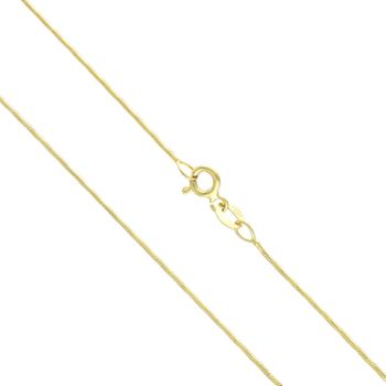 Złoty łańcuszek damski Linka 585 – klasyka w błyszczącym wydaniu  1.jpg